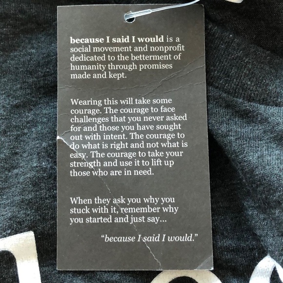 π3 for $15π BNWT βbecause I said I would.β Tee - Picture 5 of 6